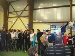 La Fête avec les Séniors champions de la Finale Pyrénéenne