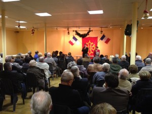 Philippe FOLLIOT, accompagné de sa suppléante, Gisèle DEDIEU, présente ses vœux au Parc des expositions. 