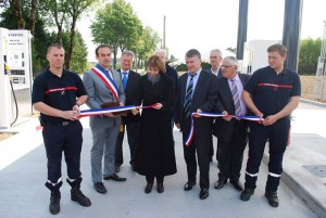 Inauguration de la station