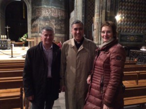 visite cathedrale députée allemande