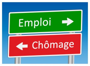 Panneaux "Emploi" et "Chômage"