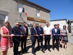 Inauguration du relais des services publics de Saint-Pierre de Trivisy