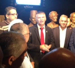 Philippe FOLLIOT à l'inauguration du musée d'Abou Simbel