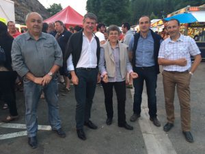 Philippe FOLLIOT à la fête de Murat-sur-Vèbre