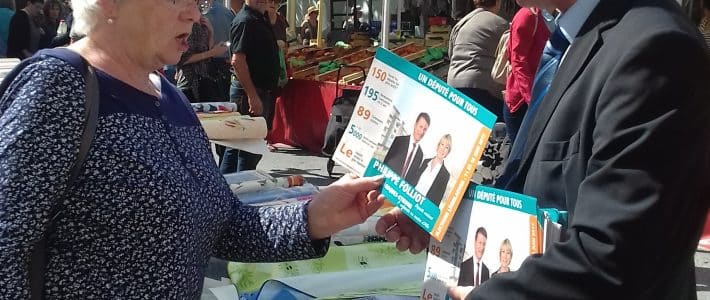 Les députés du Tarn présents sur les marchés ce week-end Les députés du Tarn présents sur les marchés ce week-end