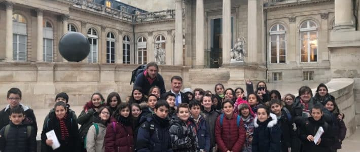 L’école Marie-Curie de Saint-Juéry à l’Assemblée nationale L’école Marie-Curie de Saint-Juéry à l’Assemblée nationale