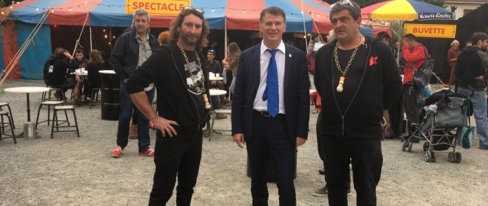 Tourisme, culte et culture : Philippe FOLLIOT au contact des initiatives tarnaises Tourisme, culte et culture : Philippe FOLLIOT au contact des initiatives tarnaises