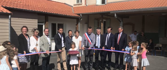 Inauguration de l’école de Carlus