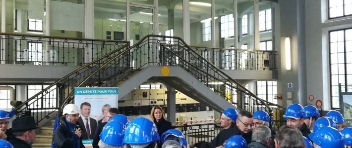 Cérémonie de vœux du député FOLLIOT à la centrale hydroélectrique d’Ambialet Cérémonie de vœux du député FOLLIOT à la centrale hydroélectrique d’Ambialet