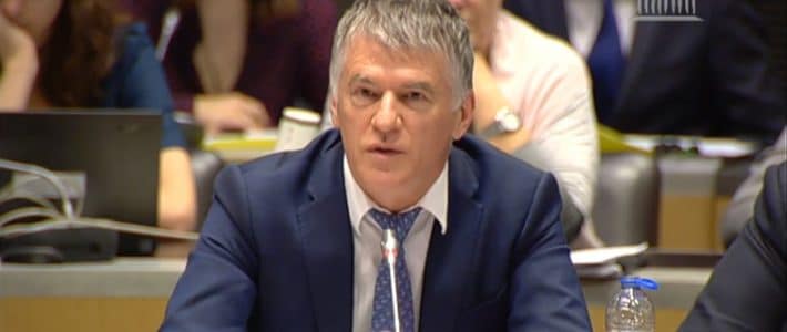 Philippe FOLLIOT orateur du groupe LREM lors d’une table-ronde sur l’avenir de l’Alliance atlantique Philippe FOLLIOT orateur du groupe LREM lors d’une table-ronde sur l’avenir de l’Alliance atlantique