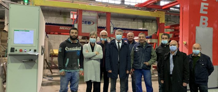 Saint-Salvy-de-la-Balme, Le sénateur Philippe Folliot en visite Saint-Salvy-de-la-Balme, Le sénateur Philippe Folliot en visite