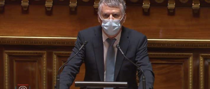 Philippe Folliot intervient en séance publique lors du débat sur l’avenir du sport Philippe Folliot intervient en séance publique lors du débat sur l’avenir du sport