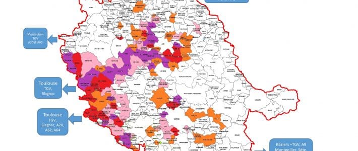 Le professeur Patrice Roussel réalise des cartes du niveau de vie par communes dans le Tarn