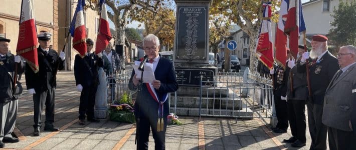 Les cérémonies du 11 novembre dans le Tarn (2021) : retour en images