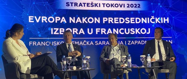 Intervention de Philippe Folliot en Serbie à la conférence « Courants stratégiques 2022 : l’Europe après les élections présidentielles françaises »