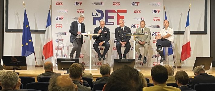Conférence du Mouvement des entreprises de France sur les enjeux de l’industrie de Défense