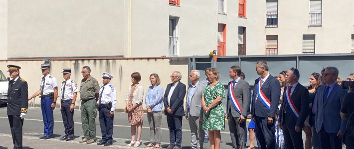 Cérémonie des policiers morts pour la France à l’Hotel de Police d’Albi Cérémonie des policiers morts pour la France à l’Hotel de Police d’Albi