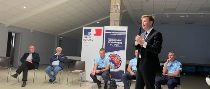 L’Etat et les élus locaux se rassemblent au sujet de la création de brigades mobiles de Gendarmerie dans le Tarn