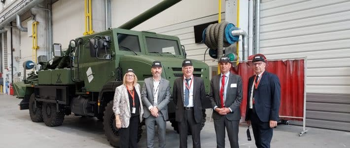 Au soutien de l’industrie de Défense, Philippe Folliot visite une usine de Nexter