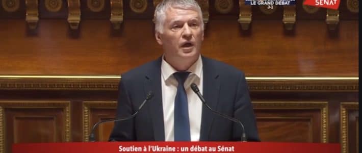 Accord de sécurité avec l’Ukraine : Philippe FOLLIOT s’exprime au nom du groupe Union Centriste