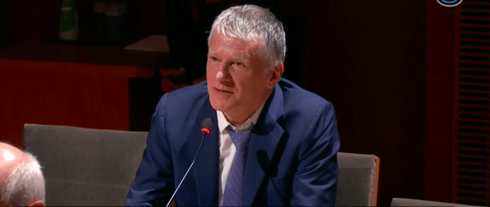 Le sénateur Folliot intervient à propos de la géopolitique des grands évènements sportifs