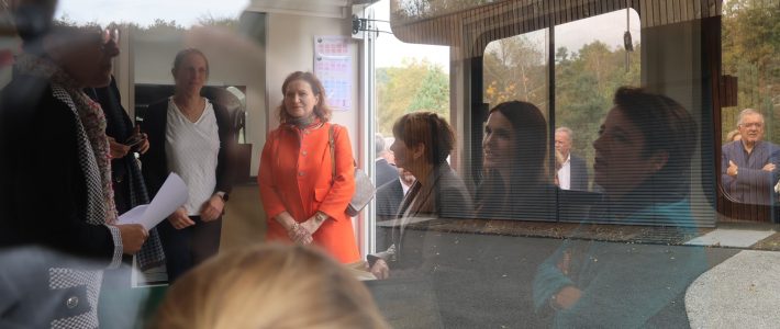 Visite de la ministre Agnès Canayer Visite de la ministre Agnès Canayer