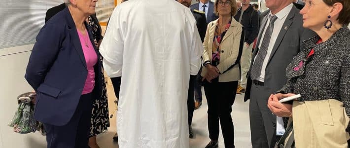La nouvelle ministre de la Santé, Geneviève Darrieussecq, était à Albi La nouvelle ministre de la Santé, Geneviève Darrieussecq, était à Albi