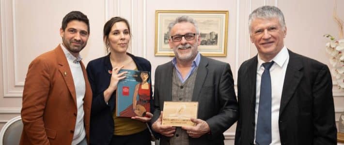 La bande dessinée Les Vents ovales lauréate du prix du livre la Bibliotèca de rugby de l’année La bande dessinée Les Vents ovales lauréate du prix du livre la Bibliotèca de rugby de l’année