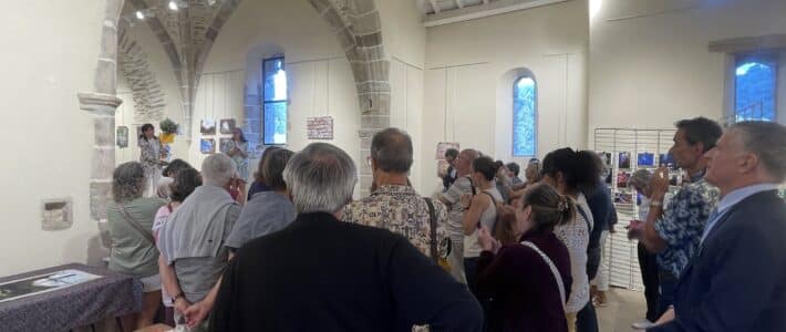 Vernissage de l’exposition d’Emmanuel Bordarier à Ambialet Vernissage de l’exposition d’Emmanuel Bordarier à Ambialet